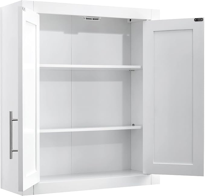 Crosley Furniture Savannah Wall Mounted Bathroom Storage Medicine Cabinet - Image 5