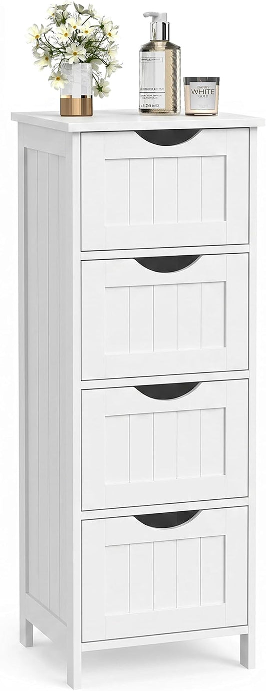VASAGLE Floor Storage Cabinet, Freestanding Storage Organizer by Unknown