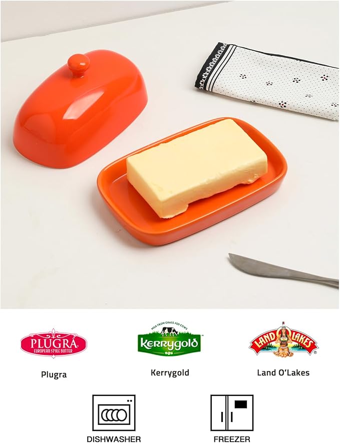 Sweejar Ceramic Butter Dish - Image 2