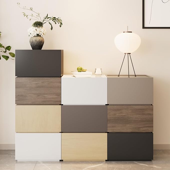 Modular Stackable Drawers, Modular Storage Bedroom Furniture Set Modern by Svimi