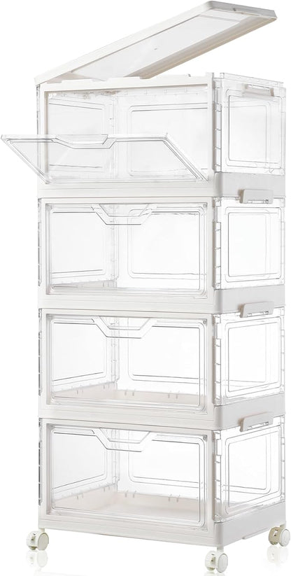 Freebat Collapsible Plastic Storage Bins by Freebat