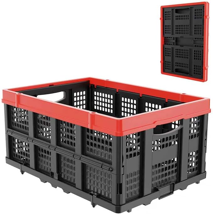 TOLRET 49L Collapsible Crate, Milk Crate by TOLRET