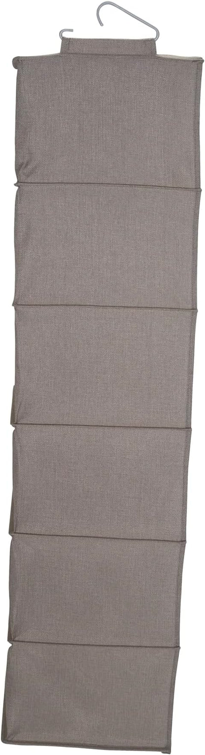 Household Essentials 6 Shelf Hanging Closet Organizer, Hanging Closet Shelf - Image 4