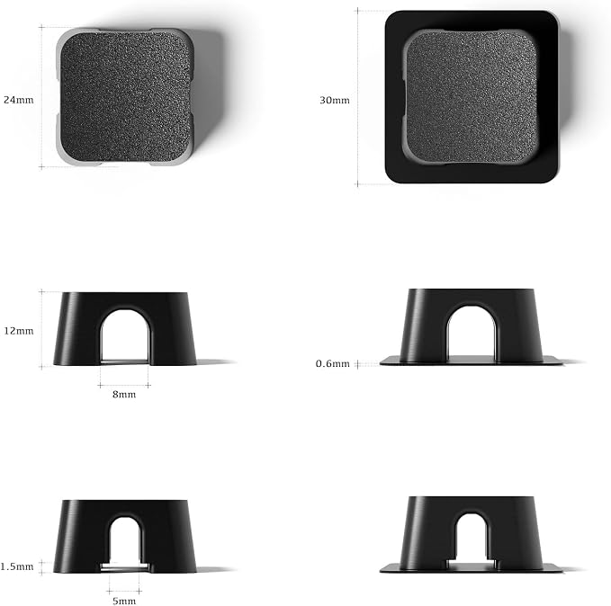 Magnetic Cable Organizer – Desktop Multipurpose Cord Keeper & Cable Management - Image 3