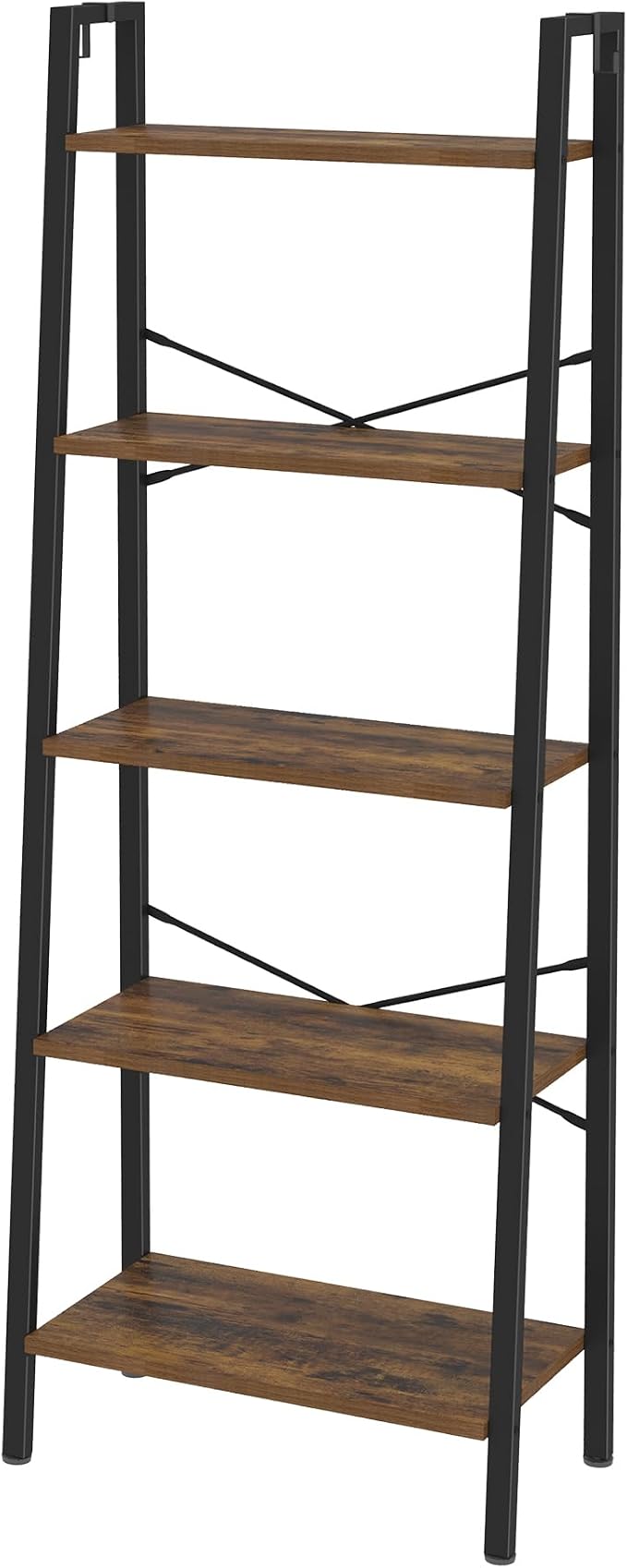 Hzuaneri Ladder Shelf, Freestanding Corner Storage Shelf | Bookcase - Image 9