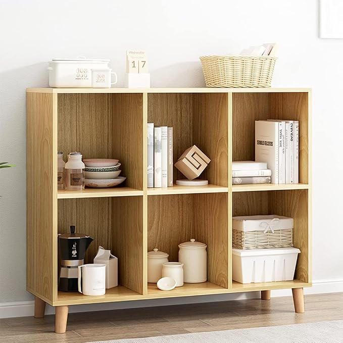 IOTXY Freestanding Open Cubes Bookcase by IOTXY