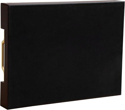 HofferRuffer Faux Leather Rectangle Serving Tray Decor Platter - Image 8
