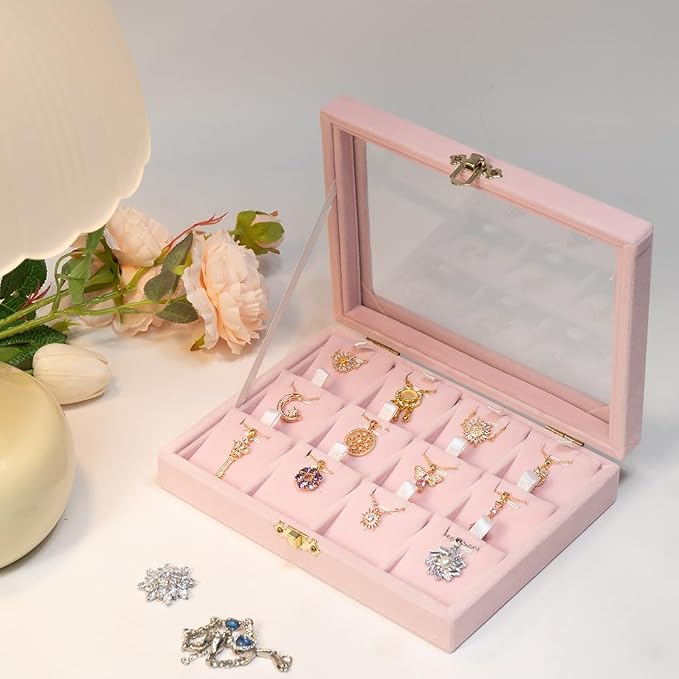 Jewelry Box Necklace Organizer Tray - Image 7