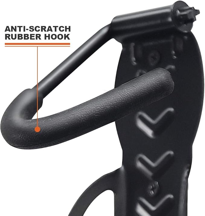 Wallmaster Bike Storage Rack for Garage, Wall Mount Bicycles Hanger - Image 4