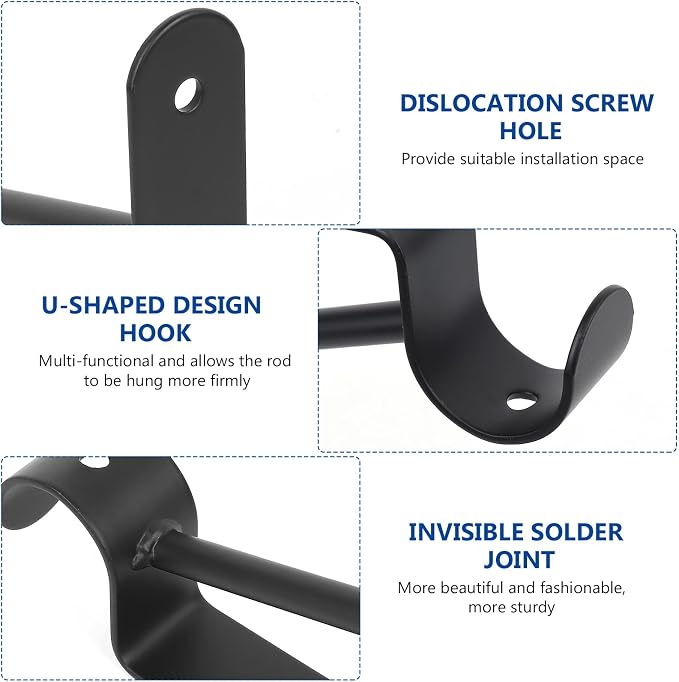 Shelf and Rod Brackets, Heavy Duty Closet Shelf Closet Bracket - Image 6