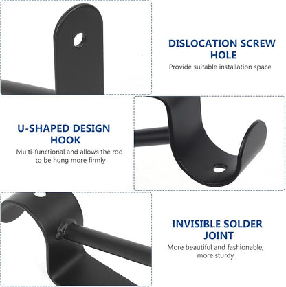 Shelf and Rod Brackets, Heavy Duty Closet Shelf Closet Bracket - Image 6