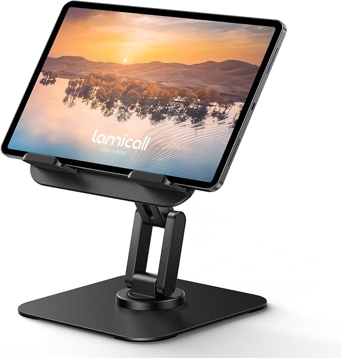 Lamicall Rotating Tablet Stand for Desk by Lamicall