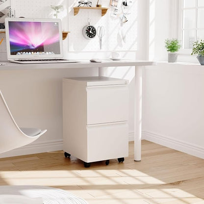 2 Drawer Mobile File Cabinet - Image 2