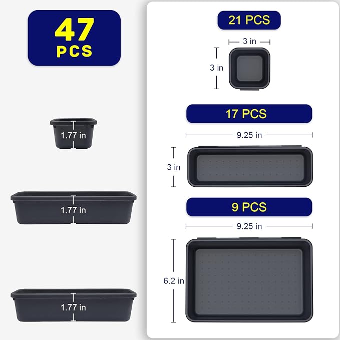 Tool Box Organizer, Tool Drawer Organizer Tray Divider, Toolbox Organization - Image 2