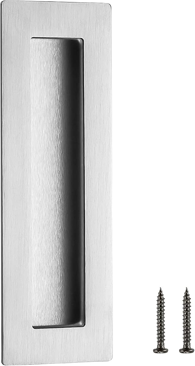 Ravinte Sliding Closet Door Handles Flush Pulls Recessed Finger Pulls by Ravinte