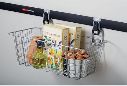 Rubbermaid Garage FastTrack Wire Mesh Basket Wall Mounted Storage System Holds - Image 7