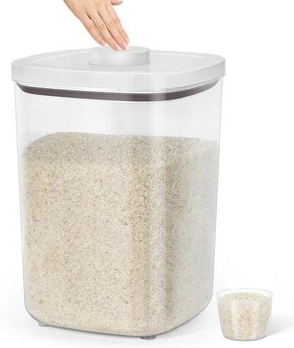 TBMax Large Flour Storage Container 10.56 Qt, 20 Lbs Rice Container by TBMax