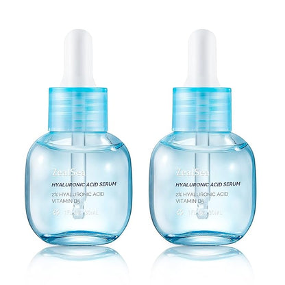 ZealSea Hyaluronic Acid Serum for Face, Hydrating Microneedling Serum, EWG by ZealSea