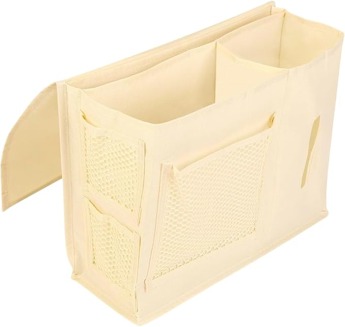 Dependable Industries inc. Essentials 7-Pocket Bedside Caddy Organizer – - Image 4