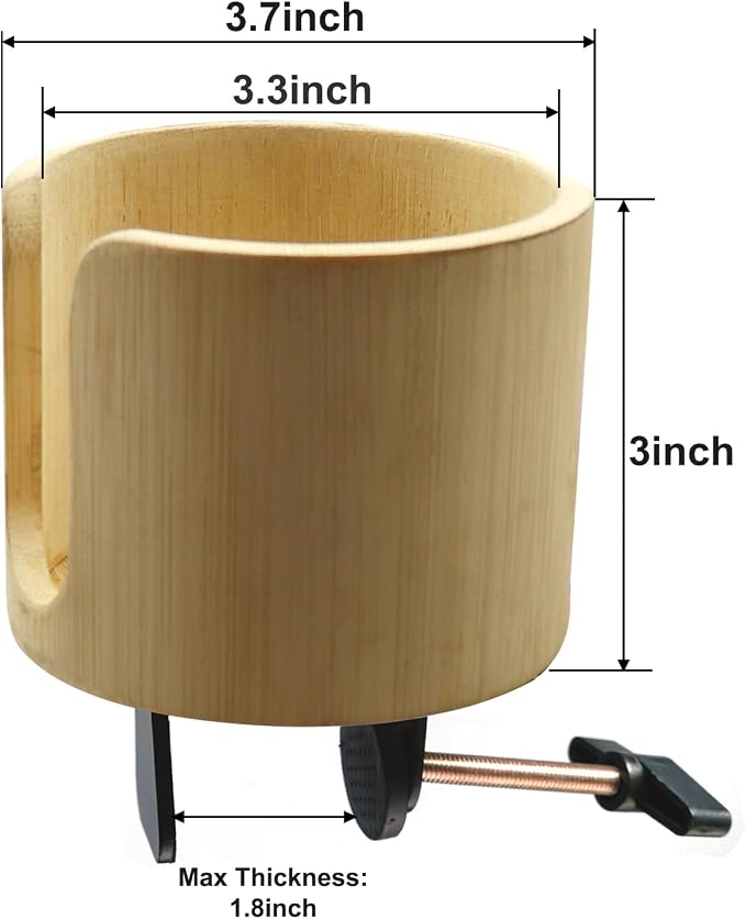 Cup Holder for Bunk Bed, Anti-Spill Drink Holder Water Bottle Glass Organizer - Image 7