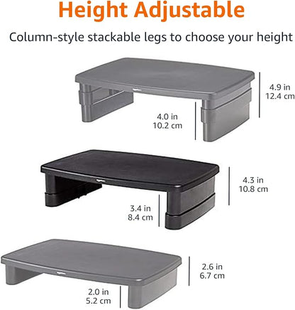 Amazon Basics Height Adjustable Monitor Stand Riser - Image 7