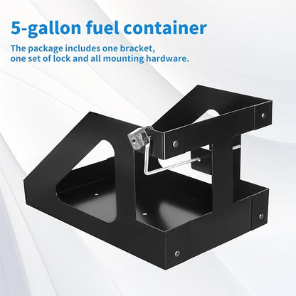 5 Gallon Gas Can Holder for Trailer Compatible - Image 7