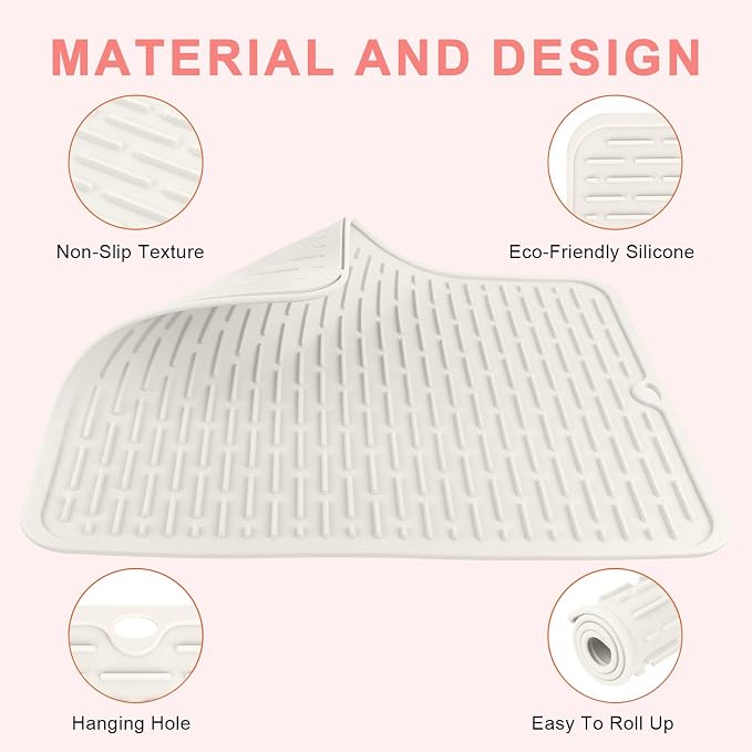AMIJEAL Oversize Silicone Heat Resistant Mat - Image 4