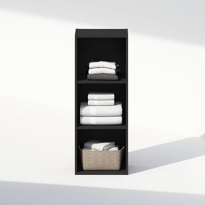 Furinno Reed Closet Organizers and Storage, 3-Tier Closet Organizer, Open Shelf - Image 5