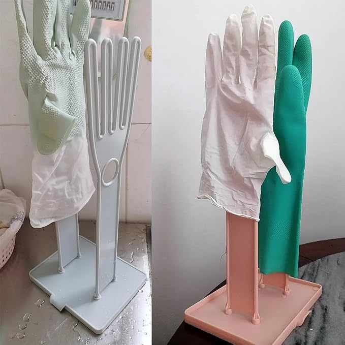 2 Pack Household Gloves Holder Rack Organizer Household Cleaning Glove Drying - Image 8