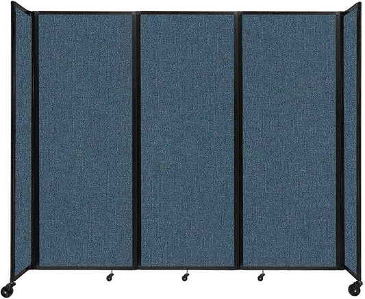 Versare Room Divider 360 Portable Wall Partition | Folding Panels | Large by VERSARE