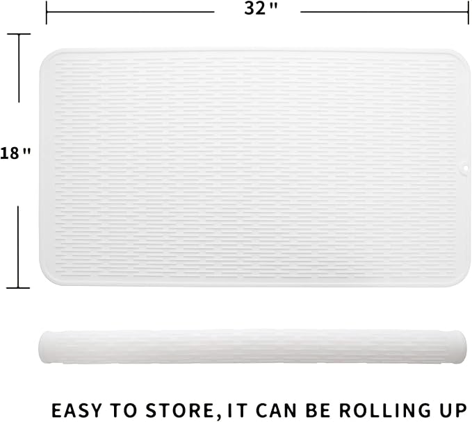 Silicone Dish Drying Mat for Multiple Usage, Easy clean, Eco-friendly, - Image 2