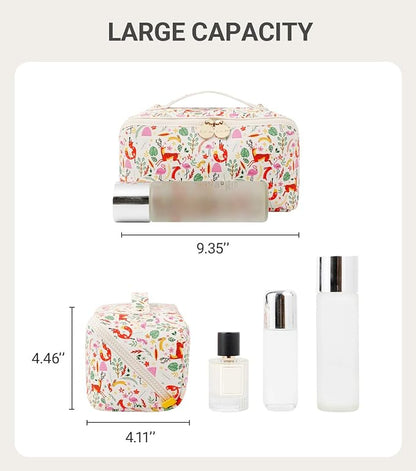 Aveniee Travel Makeup Bag for Women, Large Cosmetic Organizer - Image 6