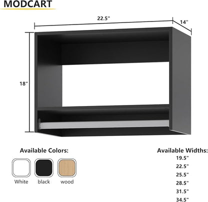Tall Hanging Closet Unit, Modular Closet System, Wood Closet System Organizer - Image 6