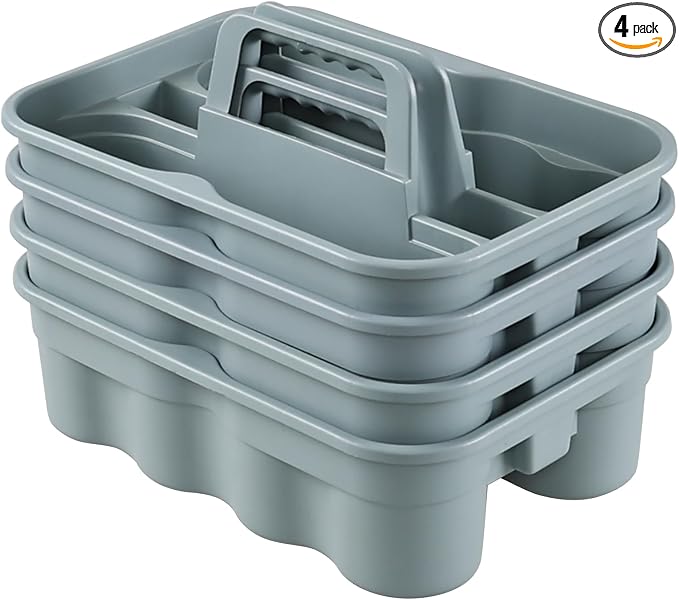 Plastic Cleaning Supplies Caddy by Unknown