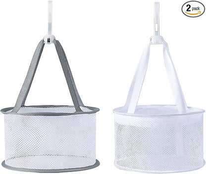 SooGree 2PCS Makeup Brush Dryer Hanging Mesh Rack Basket by SooGree