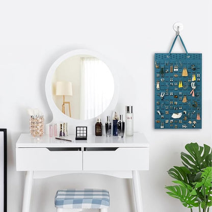 Resovo Hanging Earrings Organizer, Wall Earring Holder - Image 6