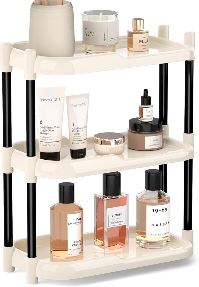 MARTY Bathroom Counter Organizer 3 Tier Makeup Organizer Countertop by MARTY