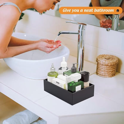 Black Bamboo Drawer Organizer - Image 3