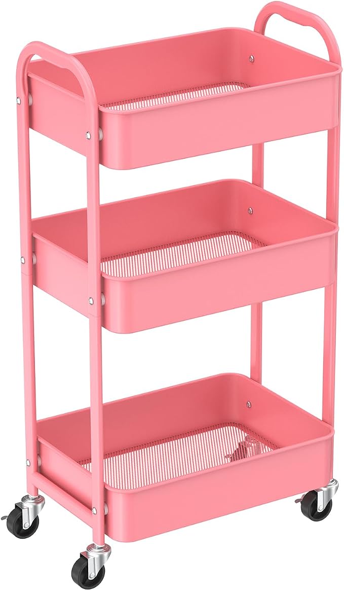 MAX Houser 3-Tier Rolling Utility Cart - Image 9