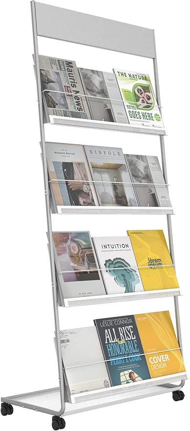 TONGMO Floor-Standing Magazine Rack 4-Layer by TONGMO