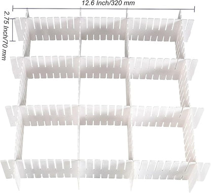 MUKCHAP 72-Piece DIY Grid Drawer Organizer - Image 2