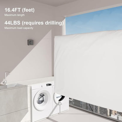 Suntree Retractable Clothesline in Grey - Image 7