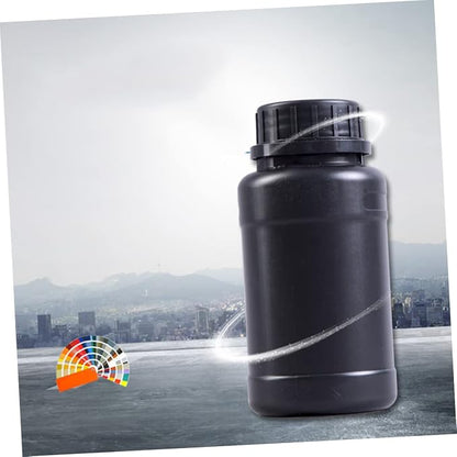 GLEAVI 6pcs Black Plastic Storage Bottles - Image 8