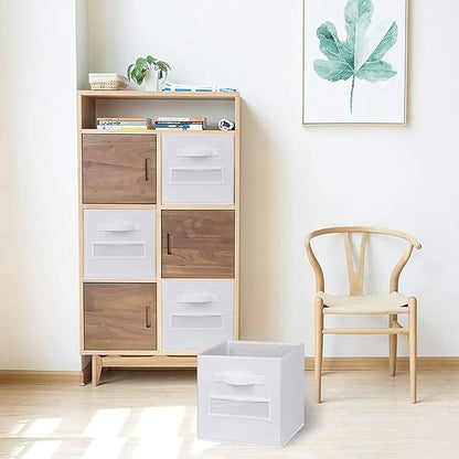 Fabric storage cubes 11 Inch Cube Storage Bin, cube storage - Image 6