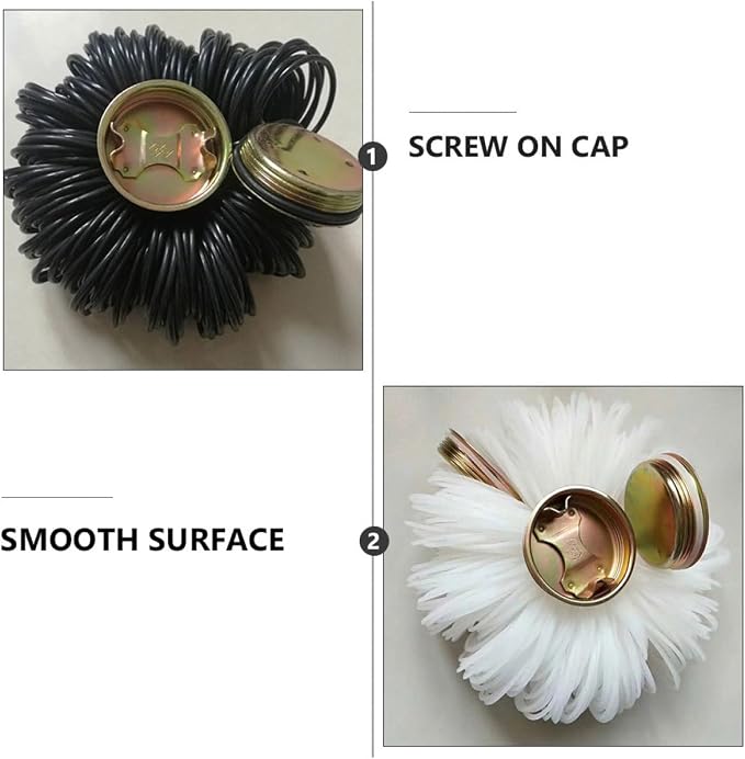 Luxshiny 8pcs Oil Drum Cover Thread Cap Water Bucket Cover Can Cap Replacement - Image 4