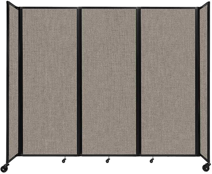 Versare Room Divider 360 Portable Wall Partition | Folding Panels | Large by VERSARE
