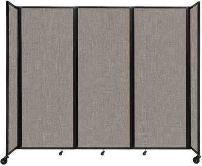 Versare Room Divider 360 Portable Wall Partition | Folding Panels | Large by VERSARE