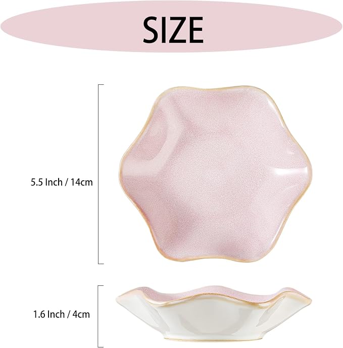 Binoster Ceramic Jewelry Dish, Ring Dish, Trinket Tray, Jewelry Tray, Key Bowl - Image 4
