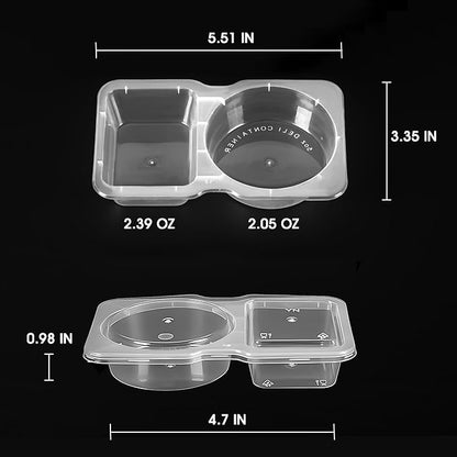 MACTANO 20 Sets Condiment Container - Image 6