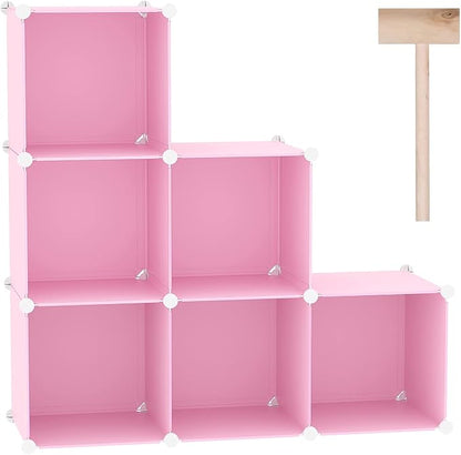 C&AHOME Cube Storage Organizer, 6-Cube Shelves Units, Closet Cabinet, DIY by CAHOME